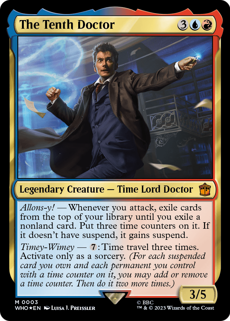 The Tenth Doctor (WHO-003) [Doctor Who] Foil