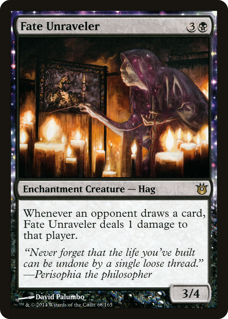 Fate Unraveler (BNG-068) [Born of the Gods]: (enchantment) Foil