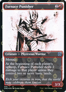 Furnace Punisher (Showcase) (Step-and-Compleat Foil) (ONE-445) [Phyrexia: All Will Be One] Foil