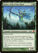 Nylea, God of the Hunt (THS-166) [Theros]: (enchantment)