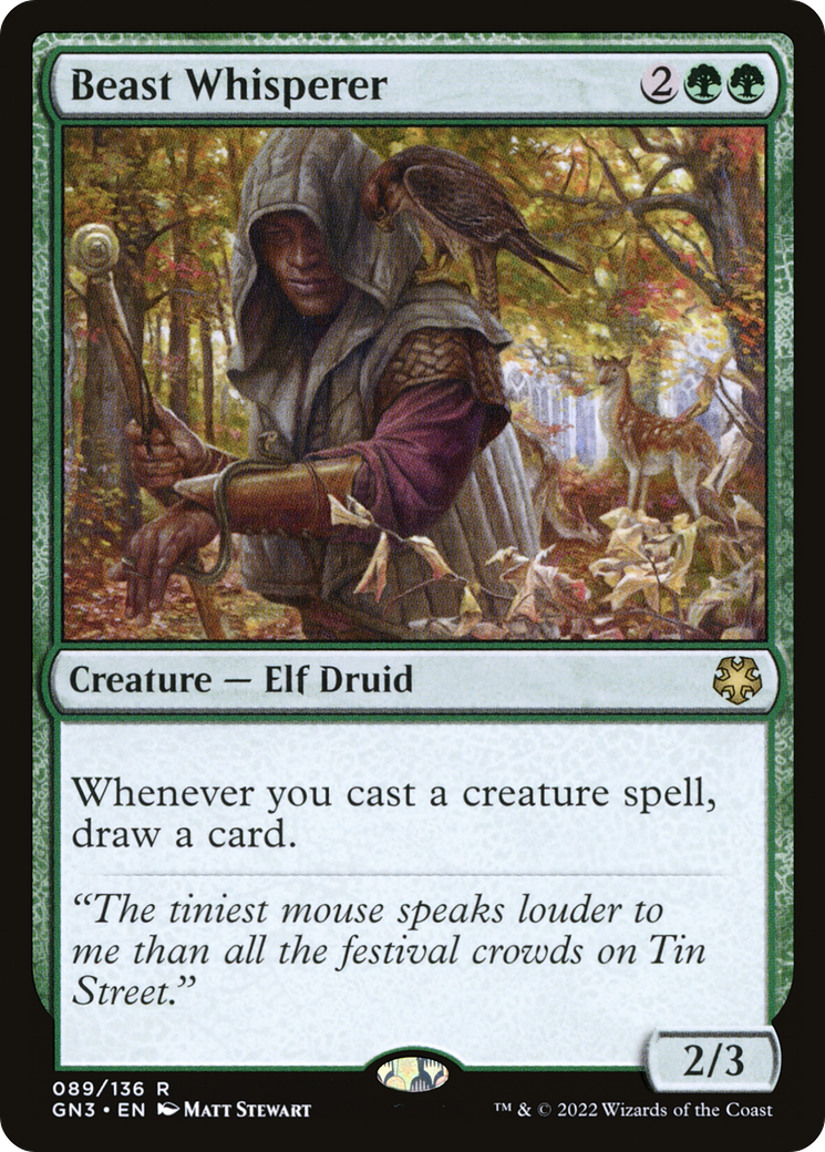 Beast Whisperer (GN3-089) [Game Night: Free-for-All]