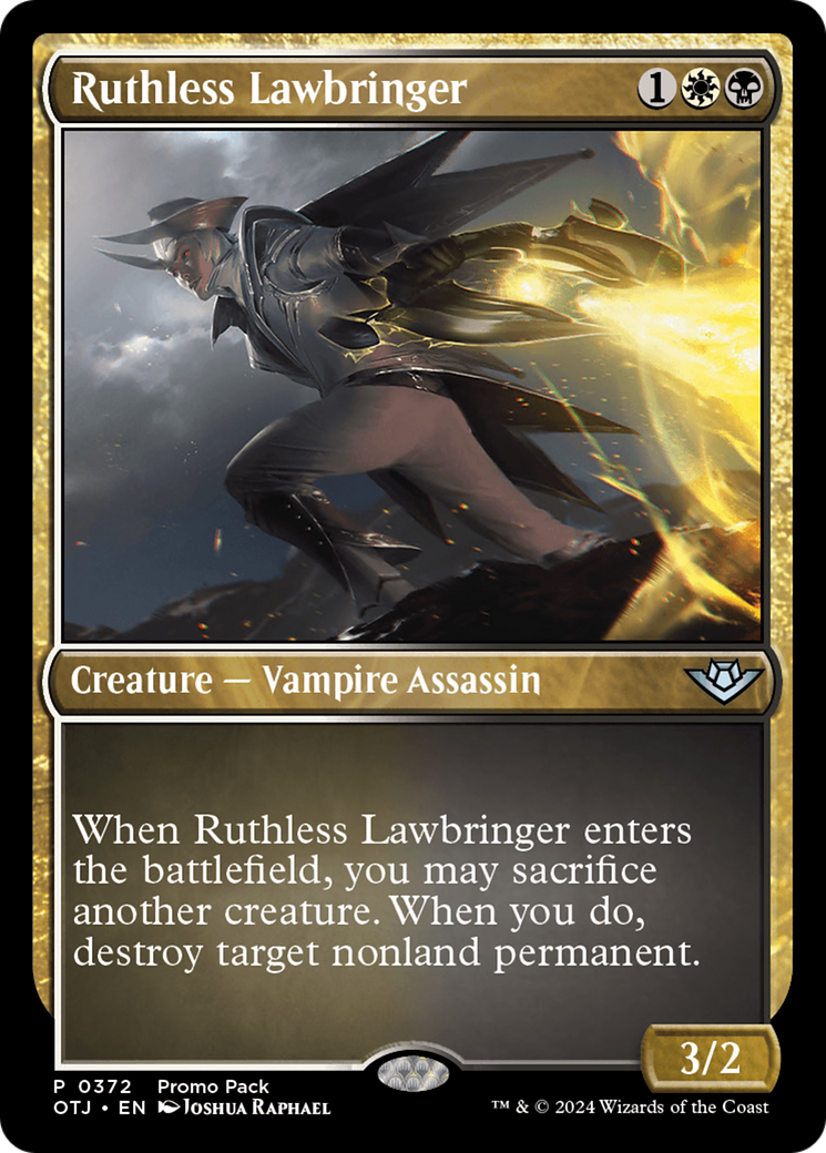 Ruthless Lawbringer (PPOTJ-372) [Outlaws of Thunder Junction] Foil