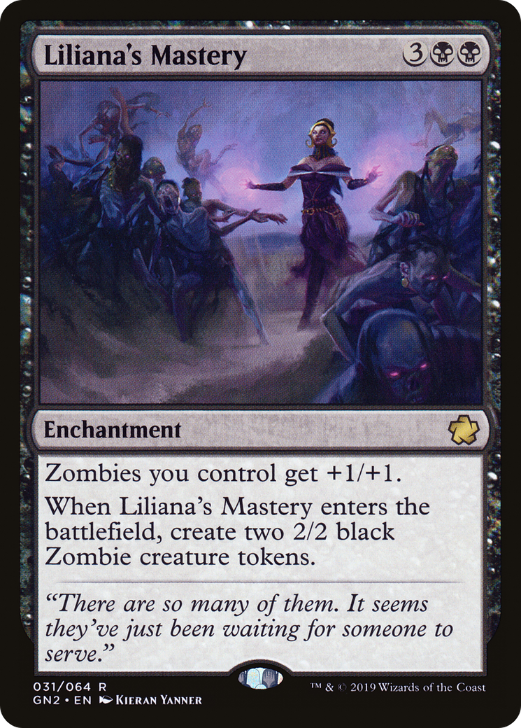Liliana's Mastery (GN2-031) [Game Night 2019]