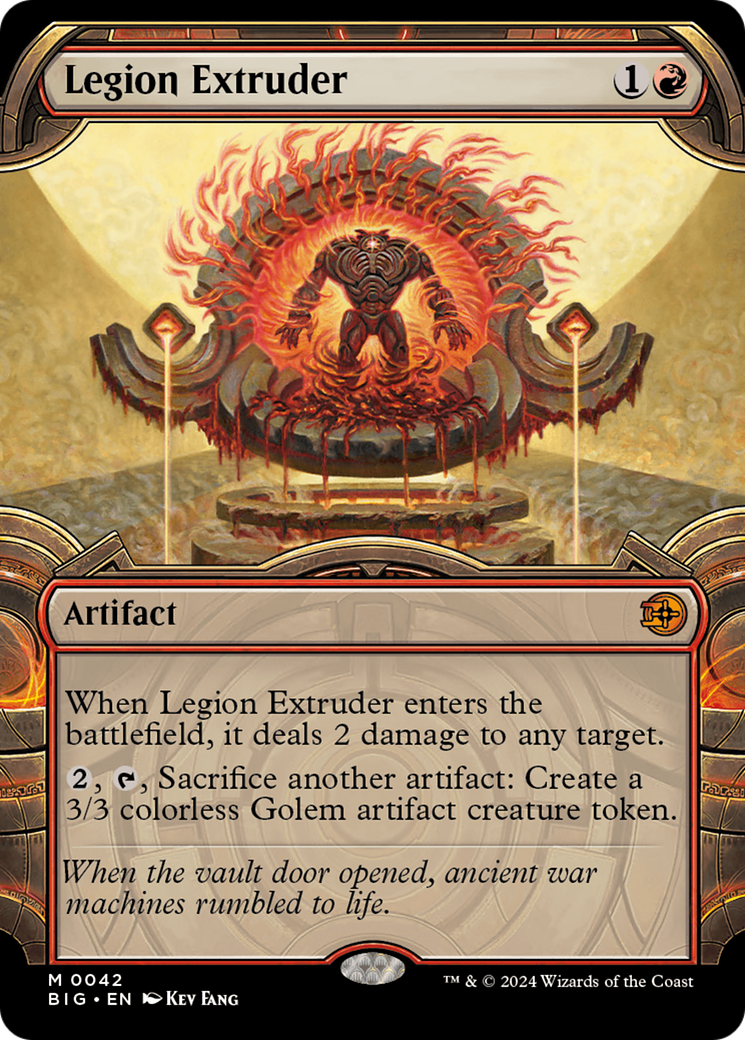 Legion Extruder (BIG-042) [The Big Score]: (Showcase)
