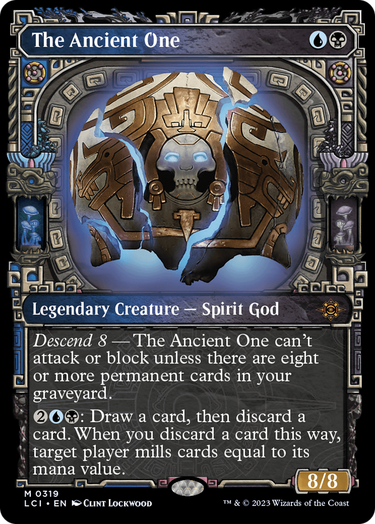 The Ancient One (LCI-319) [The Lost Caverns of Ixalan]: (Showcase) Foil