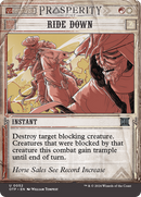 Ride Down (OTP-052) [Breaking News]: (Showcase) (Borderless) Foil