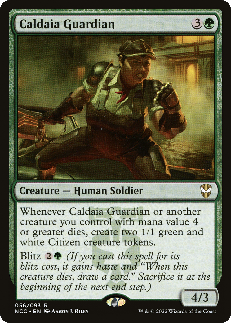 Caldaia Guardian (NCC-056) [New Capenna Commander]