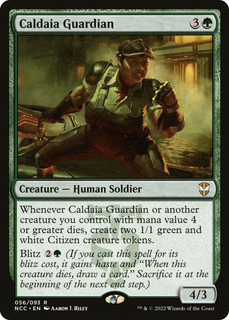 Caldaia Guardian (NCC-056) [New Capenna Commander]