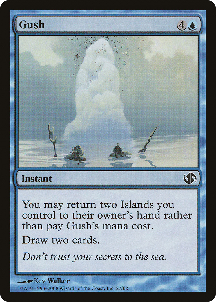 Gush (DD2-027) [Duel Decks: Jace vs. Chandra]