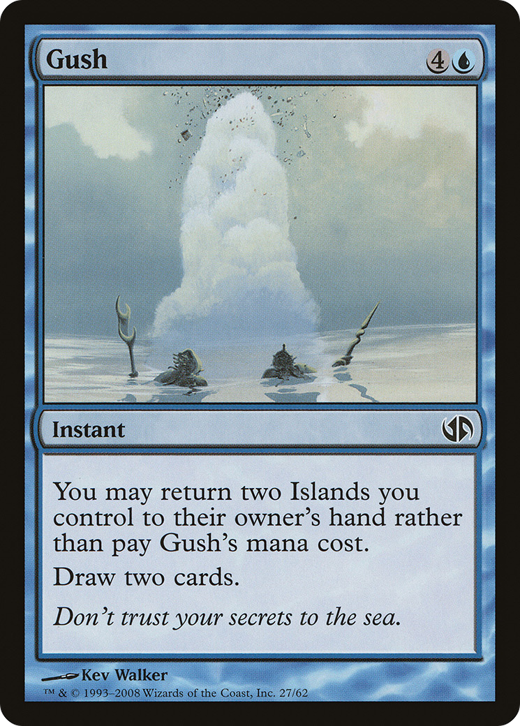 Gush (DD2-027) [Duel Decks: Jace vs. Chandra]