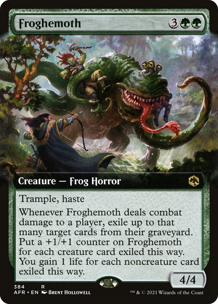 Froghemoth (Extended Art) (AFR-384) [Adventures in the Forgotten Realms]