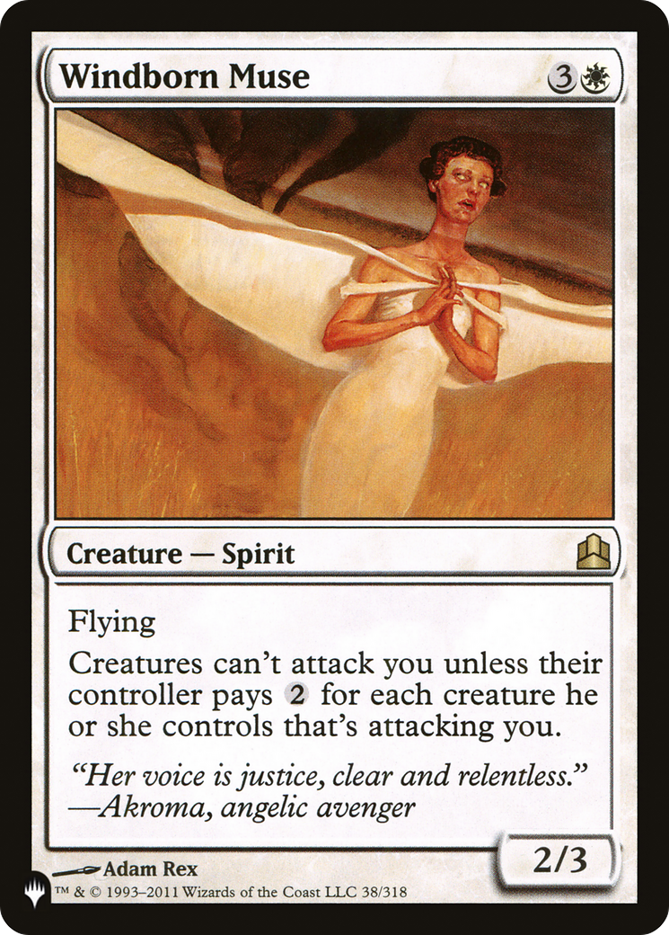 Windborn Muse (LIST-CMD-38) [The List]