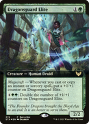 Dragonsguard Elite (BABP-376) (Extended Art) [Strixhaven: School of Mages] Foil