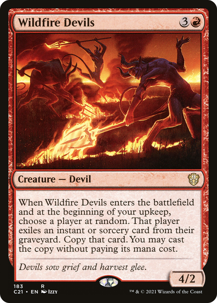 Wildfire Devils (C21-183) [Commander 2021]