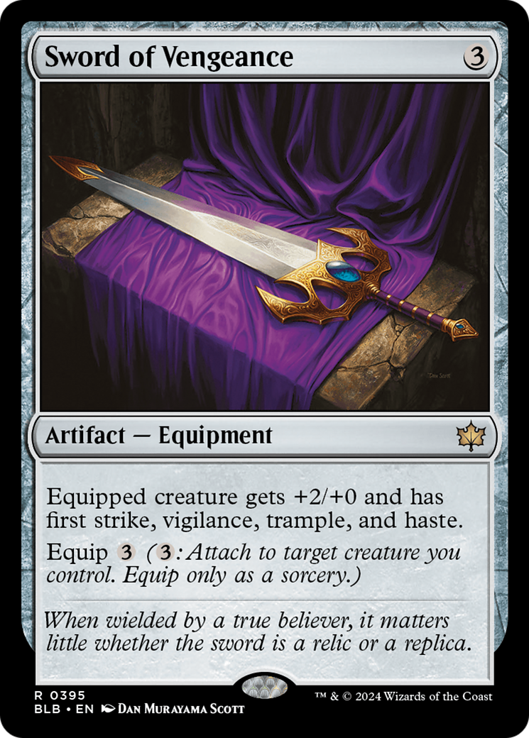 Sword of Vengeance (BLB-395) [Bloomburrow]