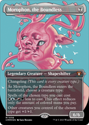 Morophon, the Boundless (Textured Foil) (CMM-1058) (Borderless) [Commander Masters] Foil