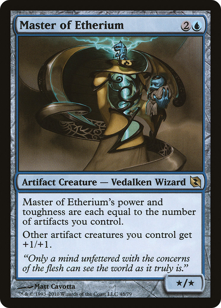 Master of Etherium (DDF-048) [Duel Decks: Elspeth vs. Tezzeret]
