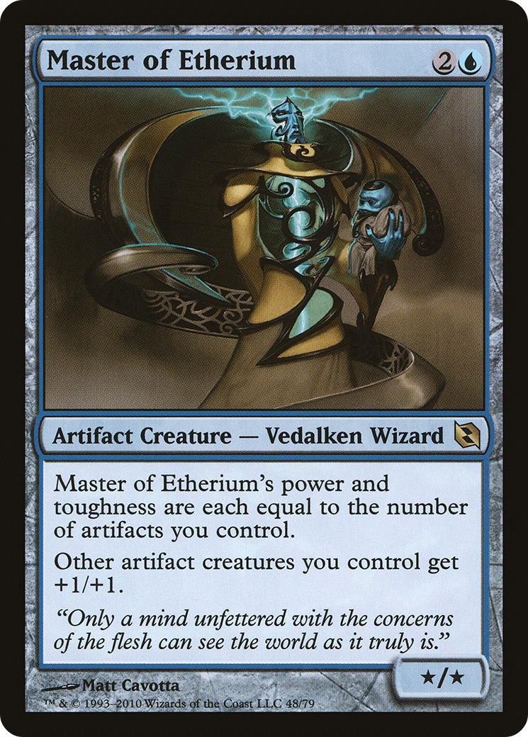 Master of Etherium (DDF-048) [Duel Decks: Elspeth vs. Tezzeret]