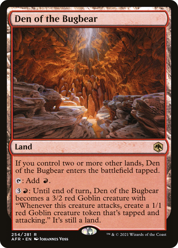 Den of the Bugbear (AFR-254) [Adventures in the Forgotten Realms] Foil