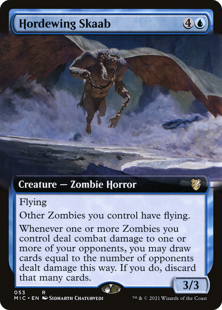 Hordewing Skaab (Extended Art) (MIC-053) [Midnight Hunt Commander]