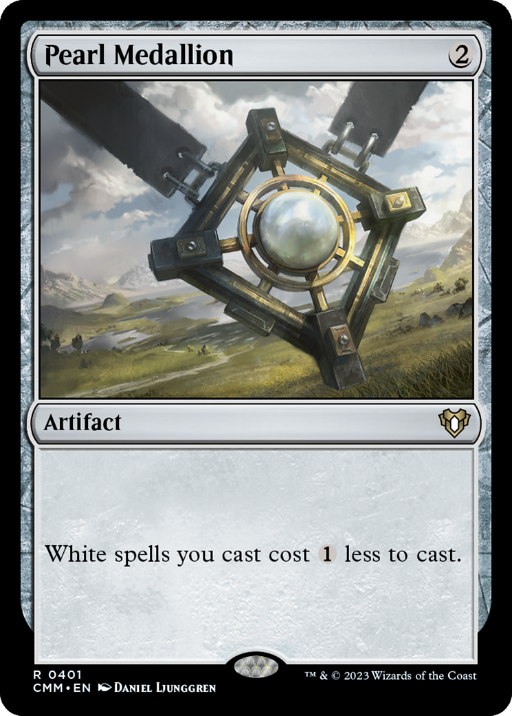 Pearl Medallion (CMM-401) [Commander Masters]
