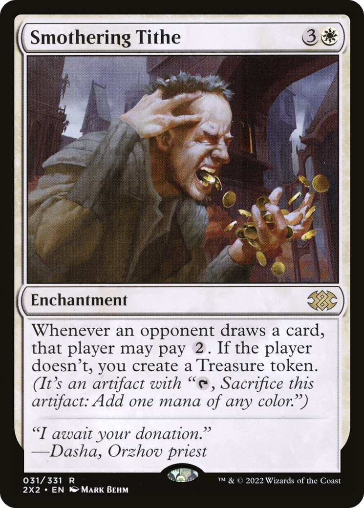 Smothering Tithe (2X2-031) [Double Masters 2022] Foil