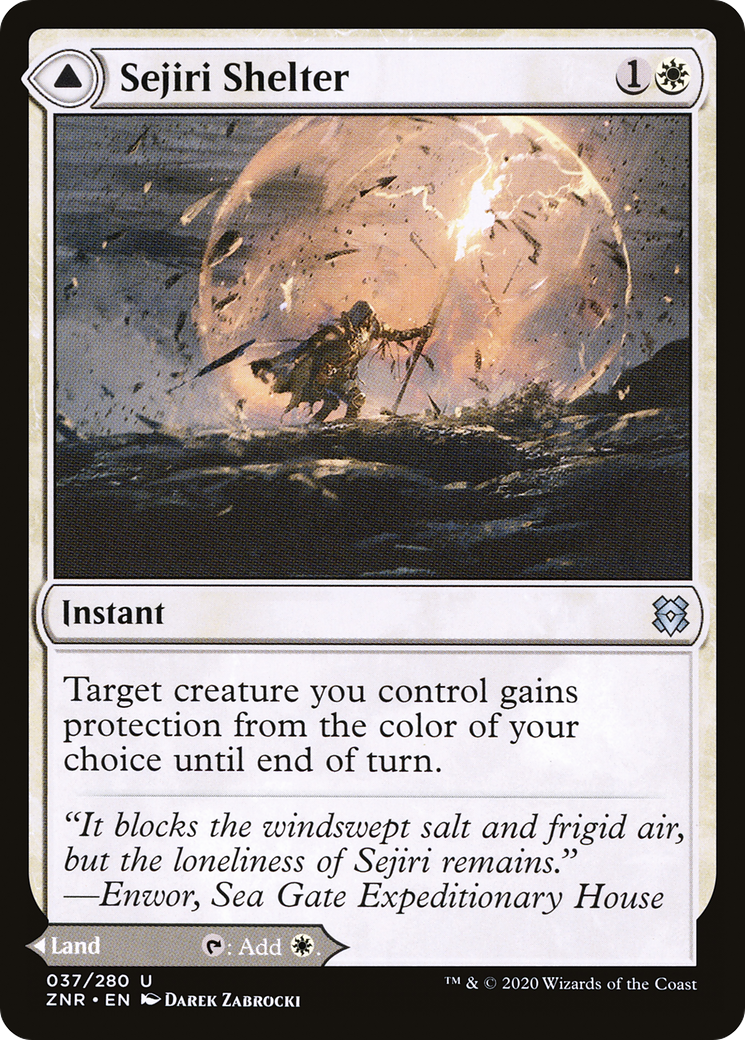 Sejiri Shelter (ZNR-037) [Zendikar Rising]