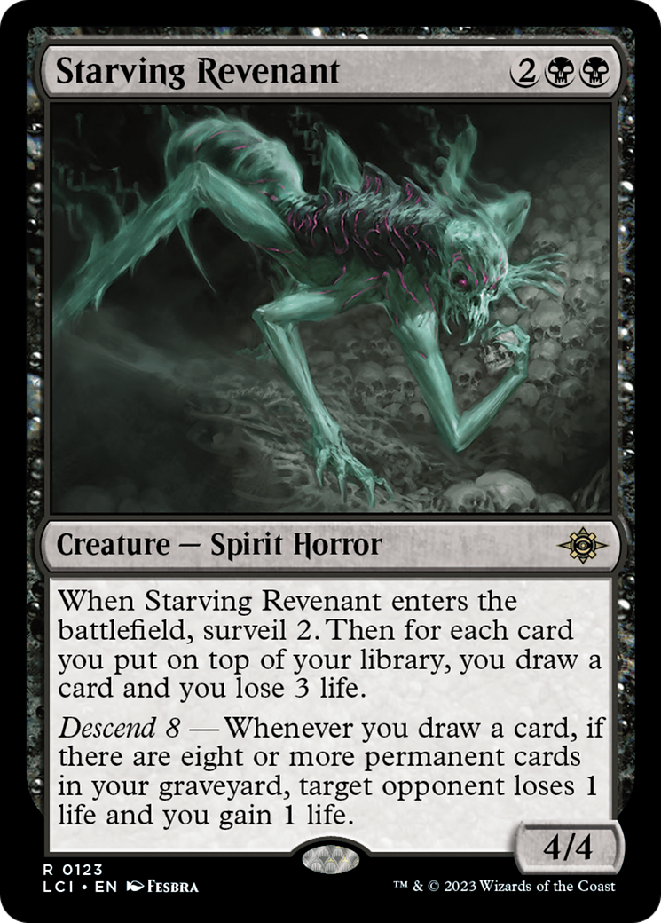 Starving Revenant (LCI-123) [The Lost Caverns of Ixalan] Foil