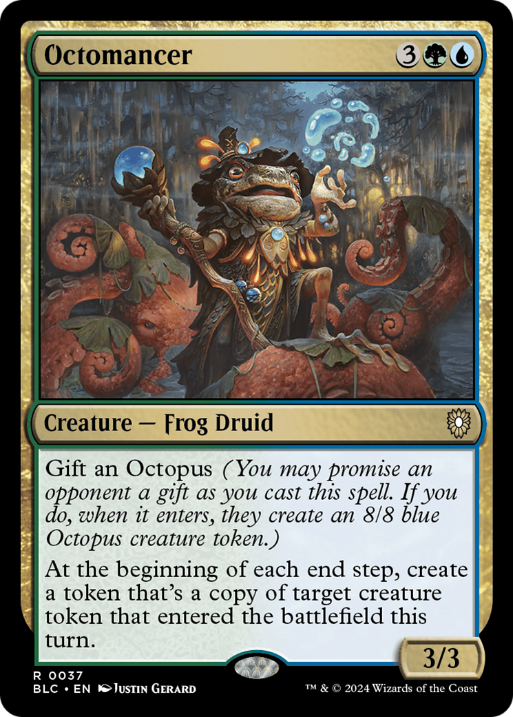 Octomancer (BLC-037) [Bloomburrow Commander]
