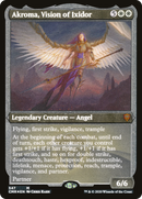 Akroma, Vision of Ixidor (CMR-547) [Commander Legends] Etched Foil