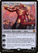 Karn, Living Legacy (PPDMU-001) [Promo Pack: Dominaria United Promos]