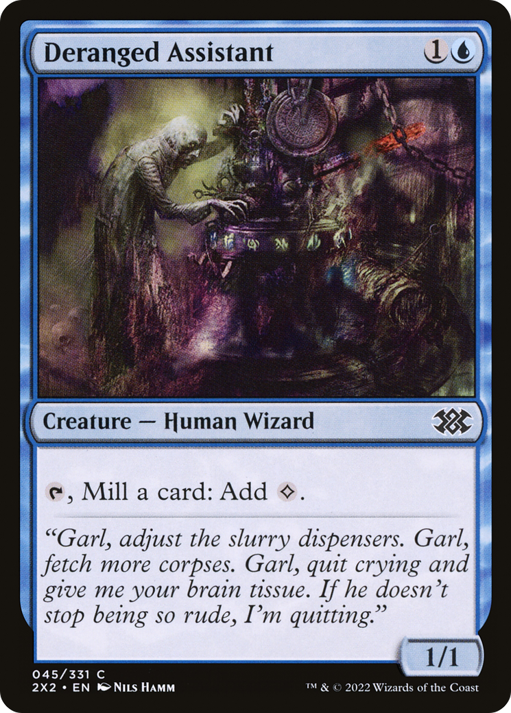 Deranged Assistant (2X2-045) [Double Masters 2022]