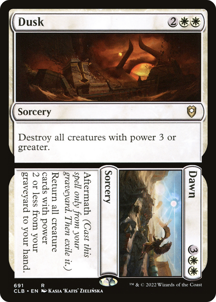 Dusk // Dawn (CLB-691) [Commander Legends: Battle for Baldur's Gate]