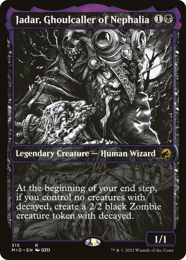 Jadar, Ghoulcaller of Nephalia (Showcase) (MID-315) [Innistrad: Midnight Hunt]