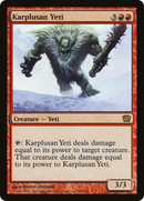 Karplusan Yeti (9ED-198★) [9th Edition]