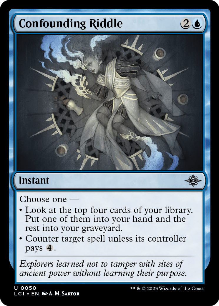 Confounding Riddle (LCI-050) [The Lost Caverns of Ixalan]