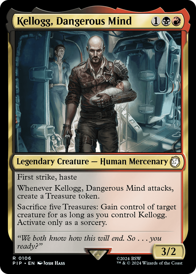 Kellogg, Dangerous Mind (PIP-106) [Fallout] Foil