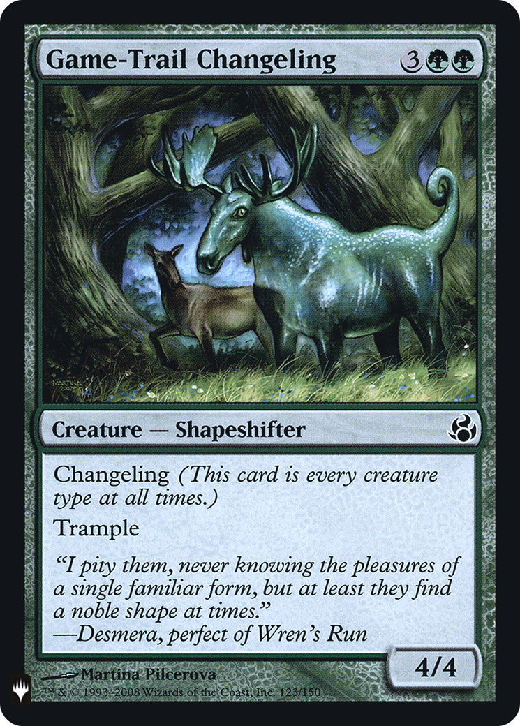 Game-Trail Changeling (LIST-MOR-123) [The List] Foil