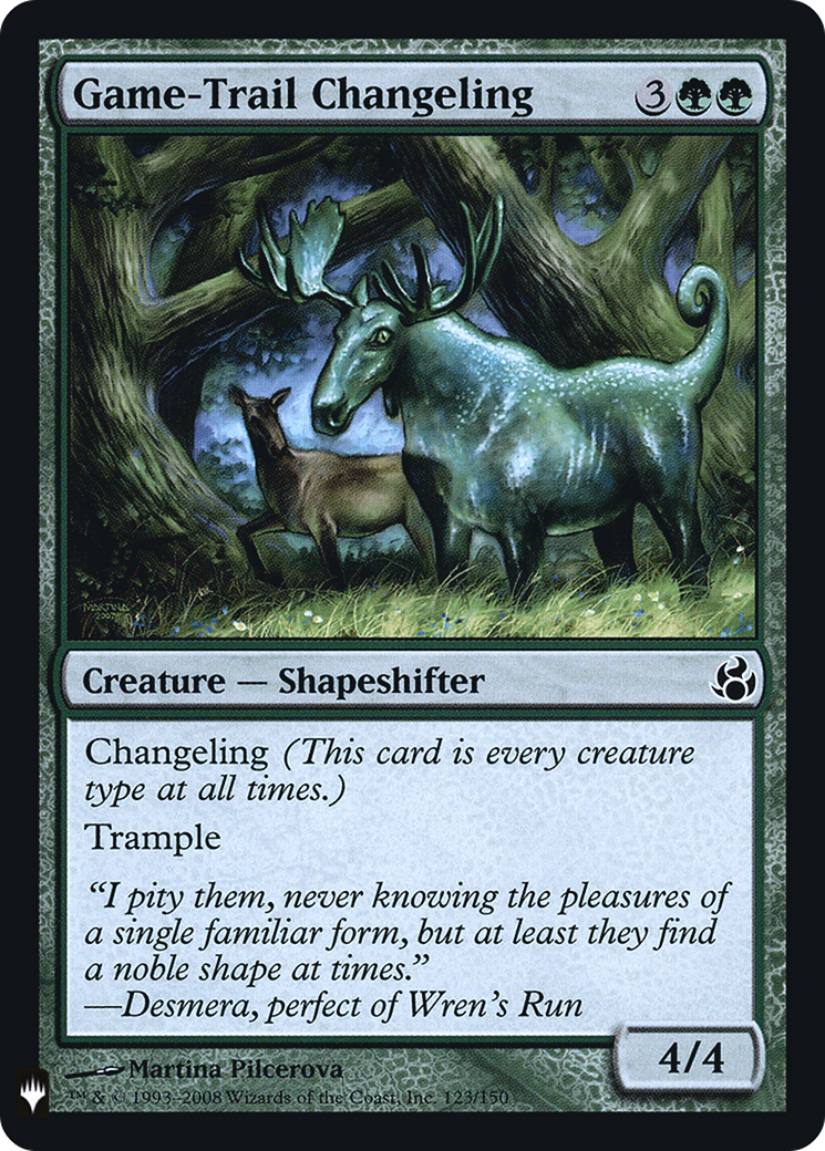 Game-Trail Changeling (LIST-MOR-123) [The List] Foil