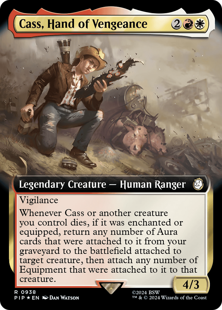 Cass, Hand of Vengeance (PIP-938) [Fallout]: (Extended Art) Foil