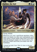 Kellan, the Kid (PRE-213S) [Outlaws of Thunder Junction Promos] Foil