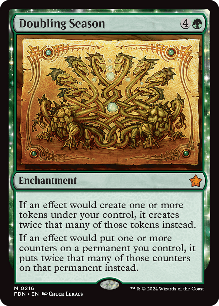 Doubling Season (FDN-216) [Foundations] Foil