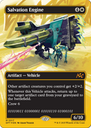 Salvation Engine (Borderless) (First-Place Foil) (DFT-517) [Aetherdrift] Foil