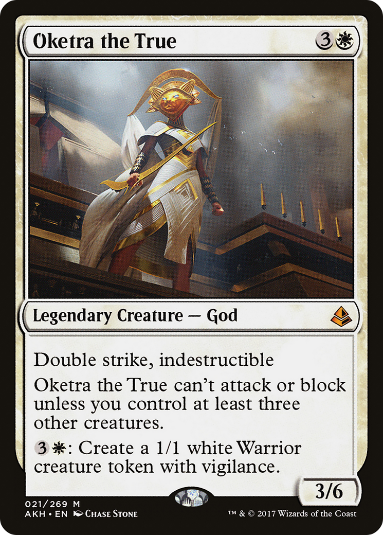 Oketra the True (AKH-021) [Amonkhet]