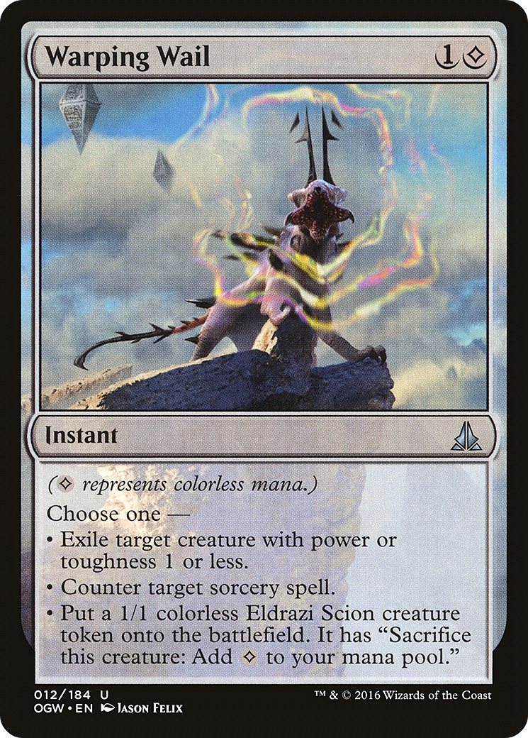 Warping Wail (OGW-012) [Oath of the Gatewatch] Foil