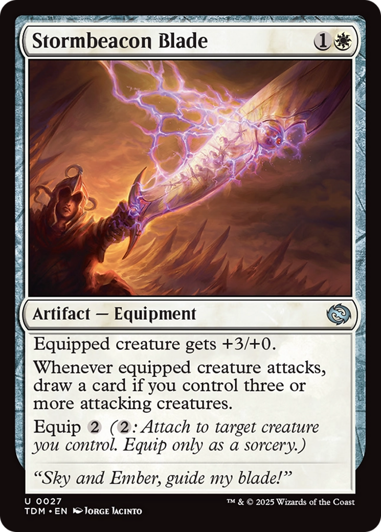 Stormbeacon Blade (TDM-027) [Tarkir: Dragonstorm]