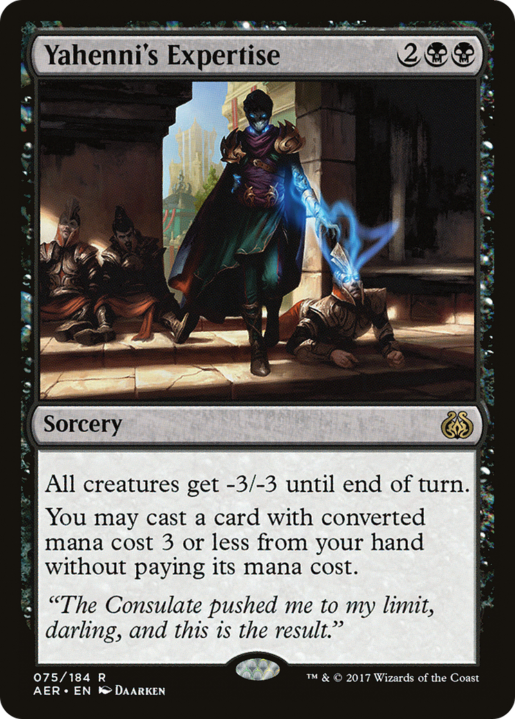 Yahenni's Expertise (AER-075) [Aether Revolt]