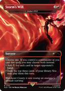 Jeska's Will (SLD-1744) [Secret Lair Drop] / Storm's Will (Borderless)