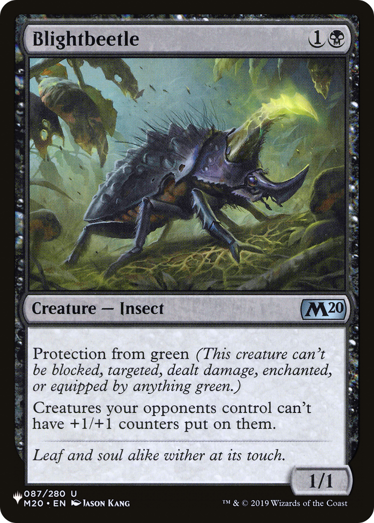 Blightbeetle (LIST-M20-87) [The List]