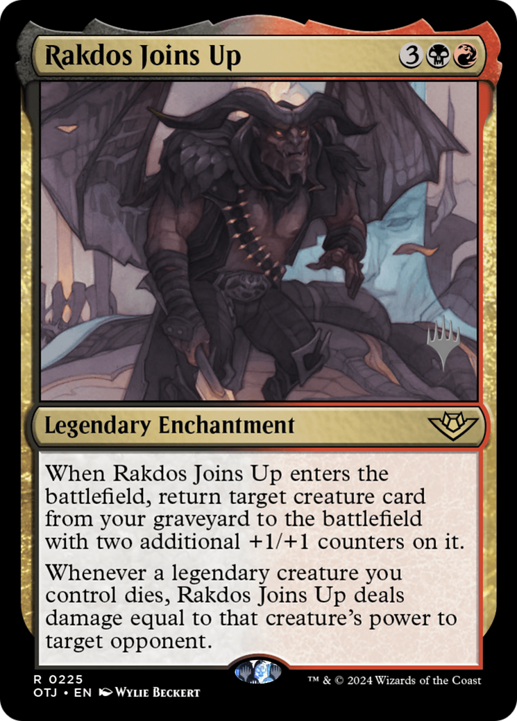 Rakdos Joins Up (PPOTJ-225P) [Outlaws of Thunder Junction Promos] Foil